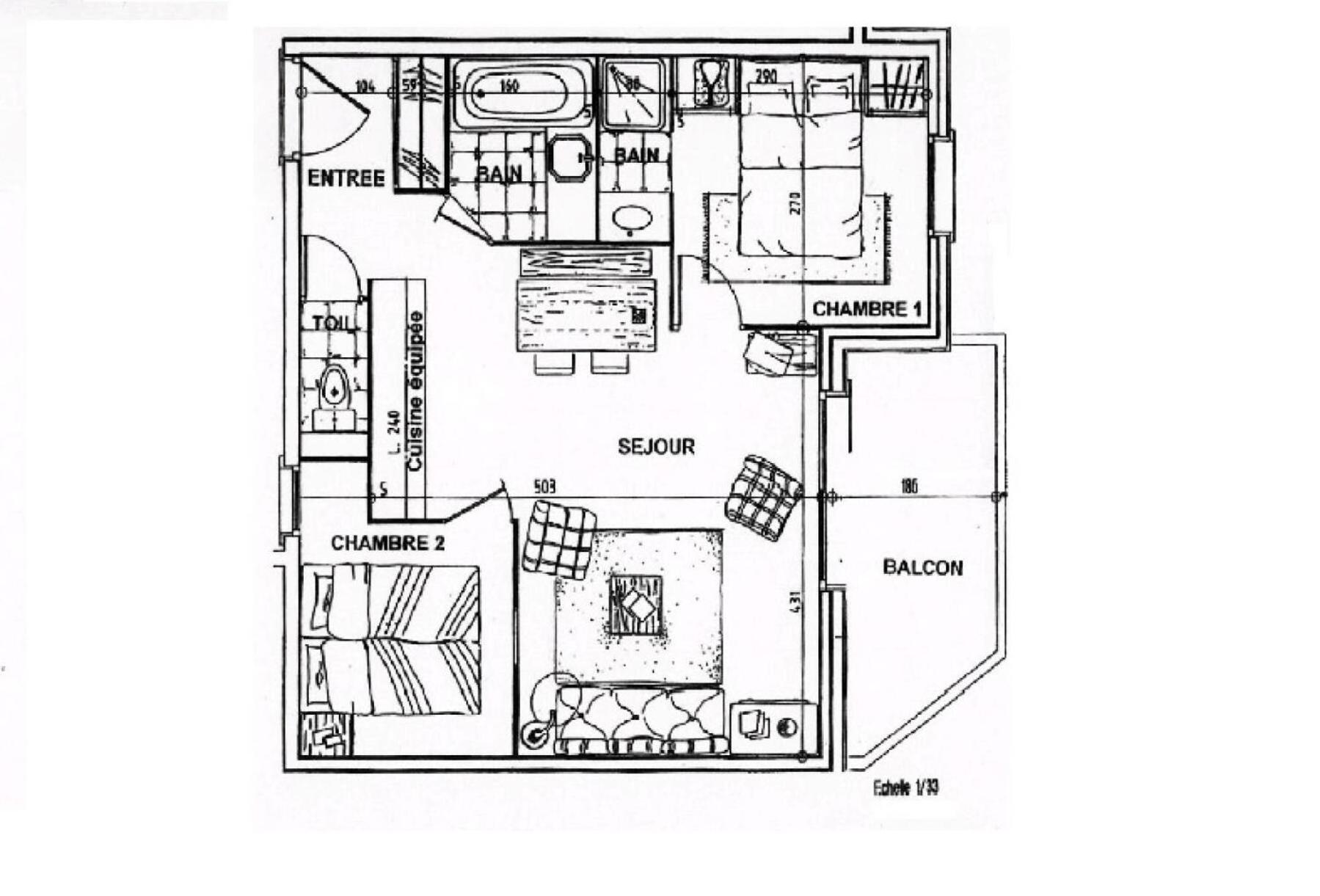 Residence Alpages De Reberty - Appartement Spacieux Et Lumineux - Proche Des Pistes - Balcon - Piscine Mae-0854 Сен-Мартен-дьо-Белвил Екстериор снимка